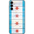 Chicago Flag Light Wood Galaxy A14 5G Skin